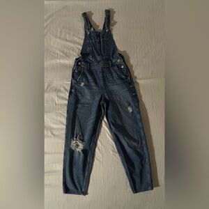 +Denim Overalls